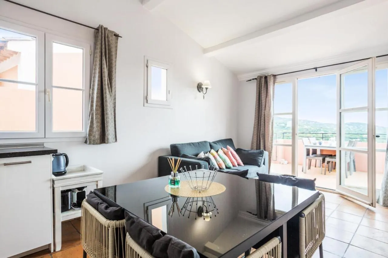 Les Bastides Aux Restanques Du Golfe De St Tropez - Maeva Home - Bastide 3 Pieces 6 Personnes Avec Splendide Vue Mer - Prestige - Super Home Mae-2257 Grimaud